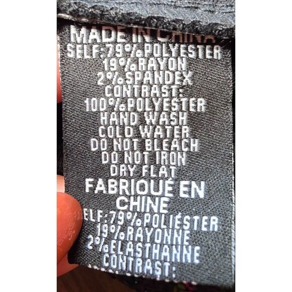 Hard Rock Cafe women's Pullover, black, Sequined Logo, size XL - Picture 9 of 10